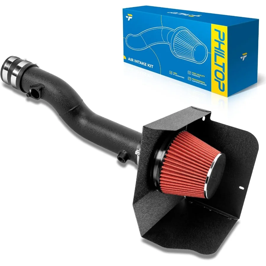 

High-Performance 3" Cold Air Intake Kit System with Heat Shield for Tacoma 2016-2023 V6 3.5L Enhanced Engine Efficiency and Inc