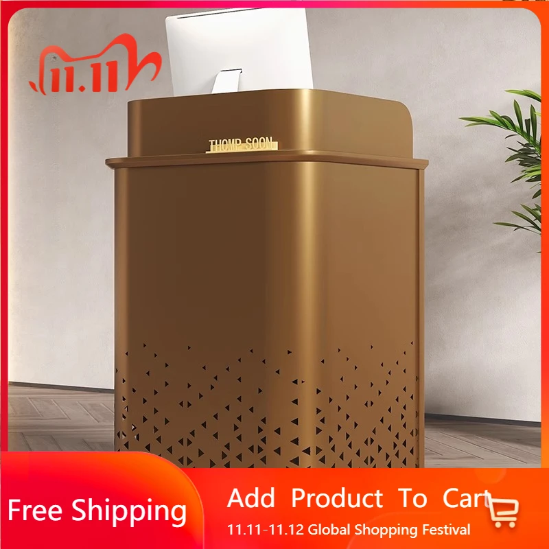 

Modern Design Reception Desks Commericial Beauty Salon Promotion Luxury Reception Desks Display Store Scrivania Office Furniture