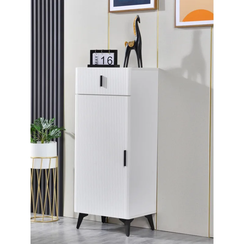 

Shoe cabinet Home entrance Simple modern narrow small apartment Entry door Elevator entrance Storage corner cabinet Balcony