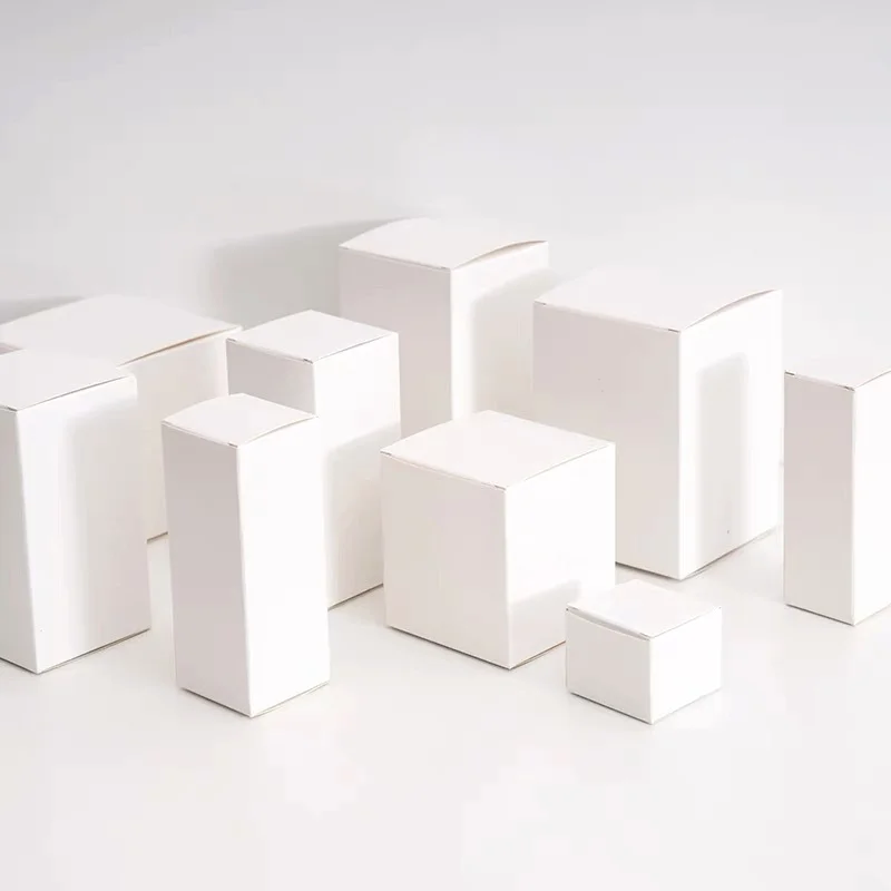 Picture 7: Custom Luxury High-End White Cardboard Gift Box Glossy Matte Finish Personalized Logo & Size Custom Packaging Box