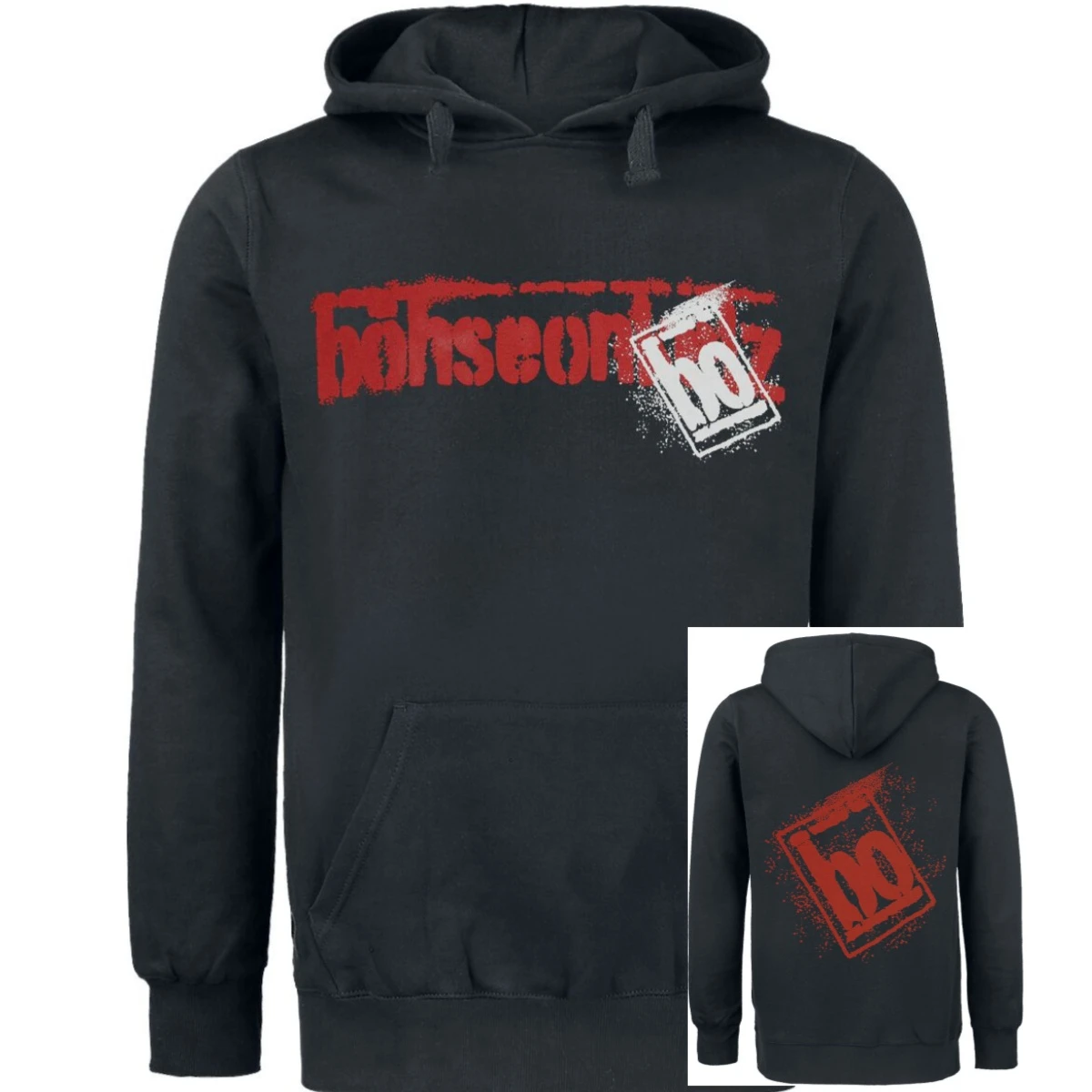 Top Böhse Onkelz BEDRUCKTER Pullover Hoodie Sweatshirt Grafikdruck Hochwertiger Luxus Unisex-Stil für Männer und Frauen – Detail 4