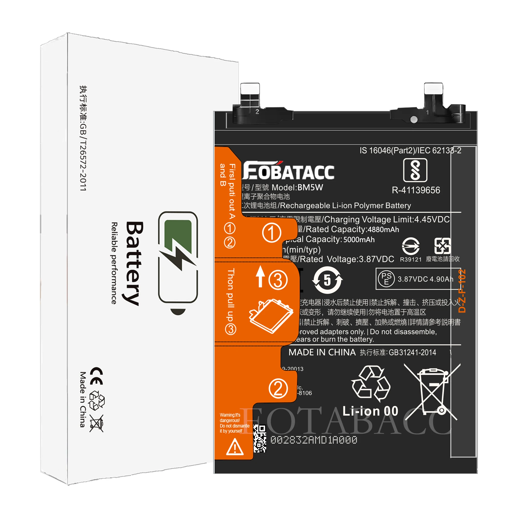 EOTABACC 100% New Original Battery BM5W For XIAOMI K70/POCO F6 PRO Battery +Tools