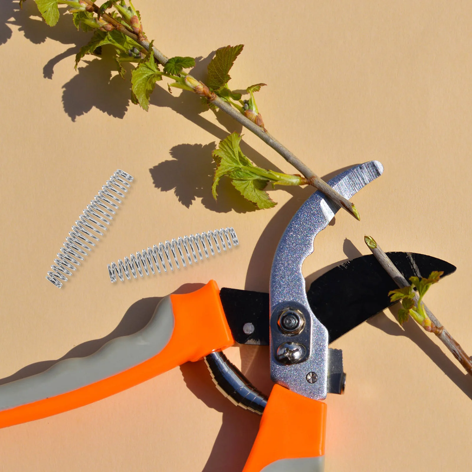 

10Pcs Pruning Shear Springs Stainless Steel for Garden Shears Trimming Scissors Easy to Use Reliable Performance