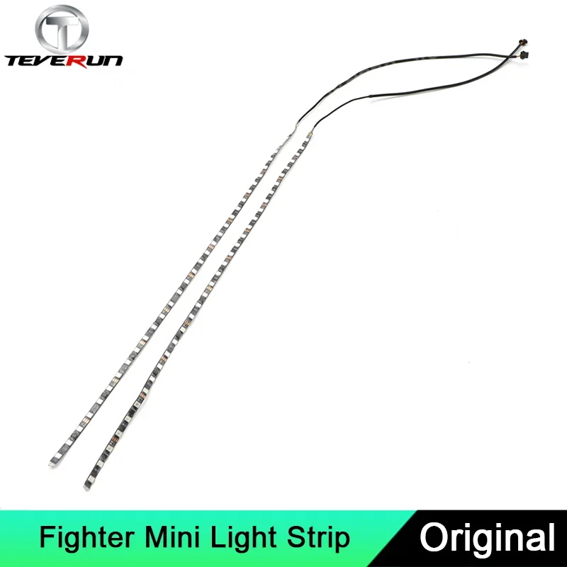 Original Pedal Lamp Strip For Teverun Fighter Mini/Mini Pro/Mini ECO Electric Scooter Stem Led Light Deck LED light Part