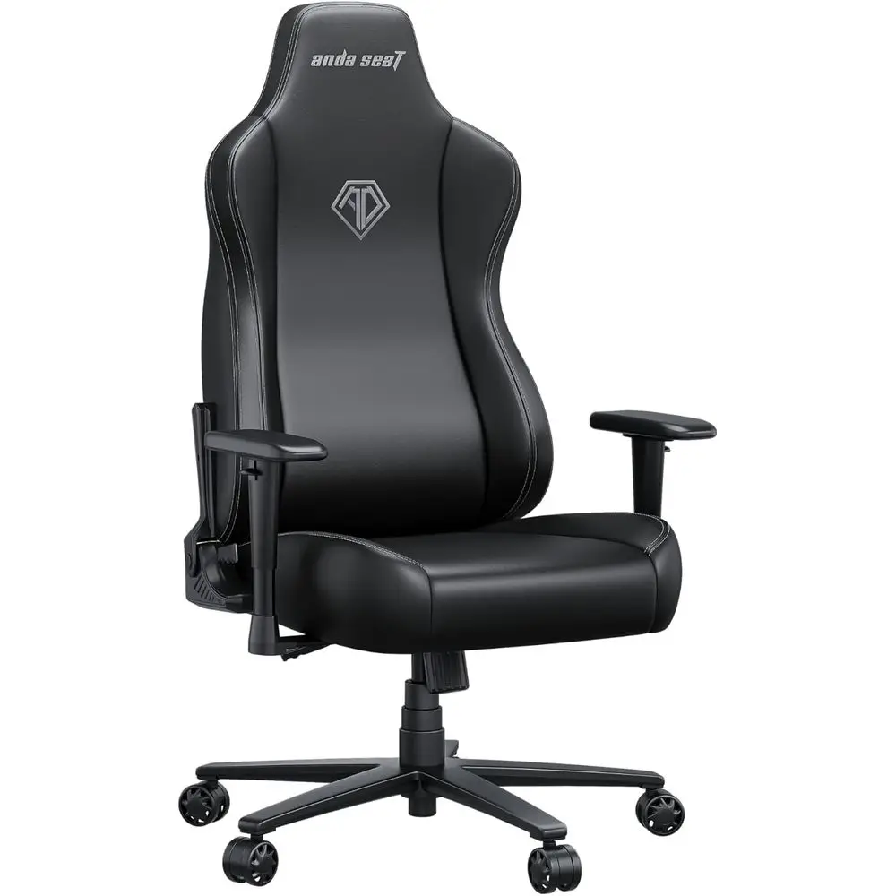 Ergonomic XL Reclining Gaming Chair with PVC Leather, Lumbar Support for Home and Office Use