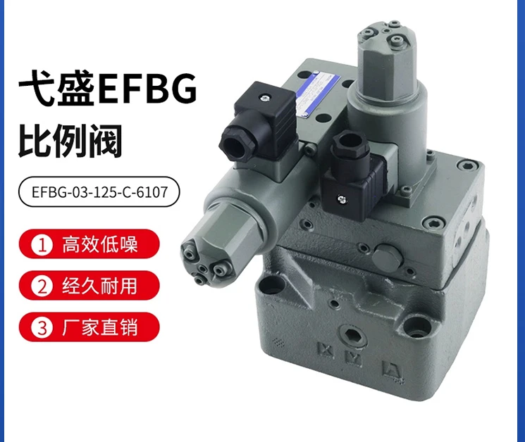 Electro-hydraulic relief valve EFBG-03-125-C-51 Proportional valve EFBG-03-125/160-C/H/E-51/20T