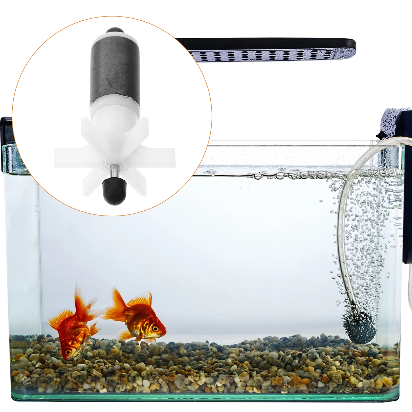 مضخة غاطسة الدوار المكره استبدال Abs المغناطيسي الأساسية لآلة حفر المياه حوض السمك كفاءة مستقرة حياة طويلة