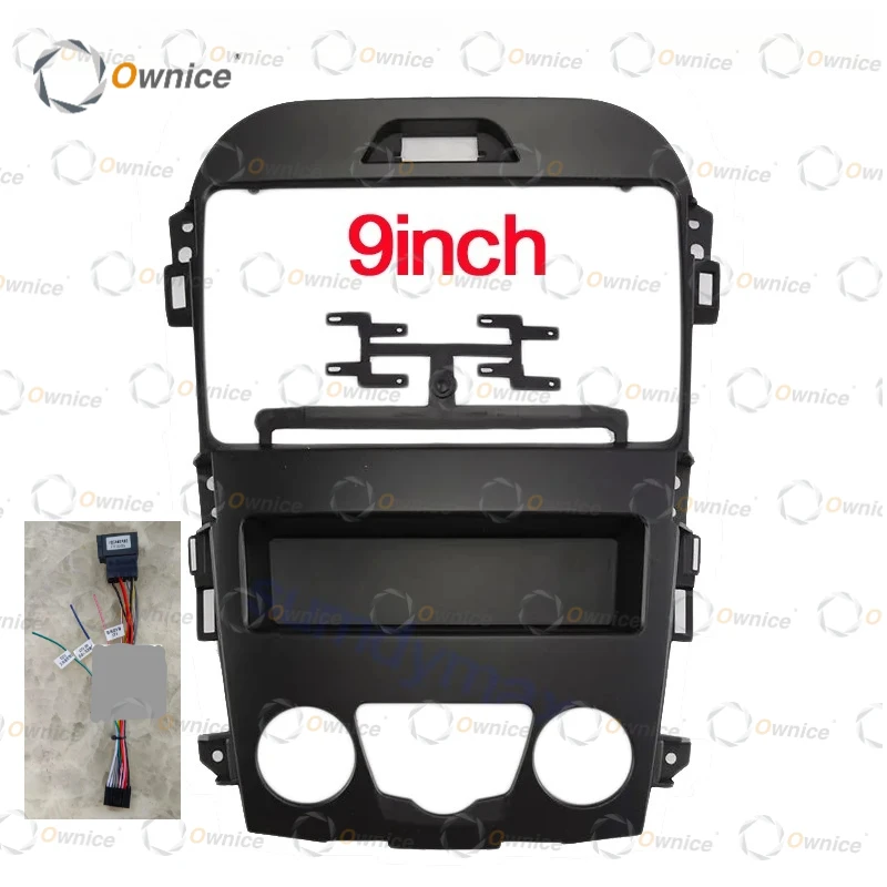 Ownice-marco de Radio Quadlock para coche, Android, para JMC YUHU 5 2019, 2 DIN, Panel estéreo de Fascia, arnés de cables de 9 pulgadas y 16 pines, caja Canbus