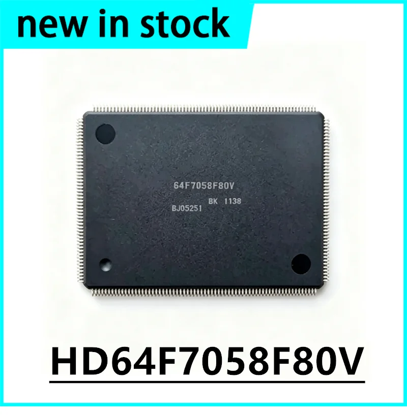 1PCS New HD64F7058F80V 64F7058F80V Package QFP256 in Stock