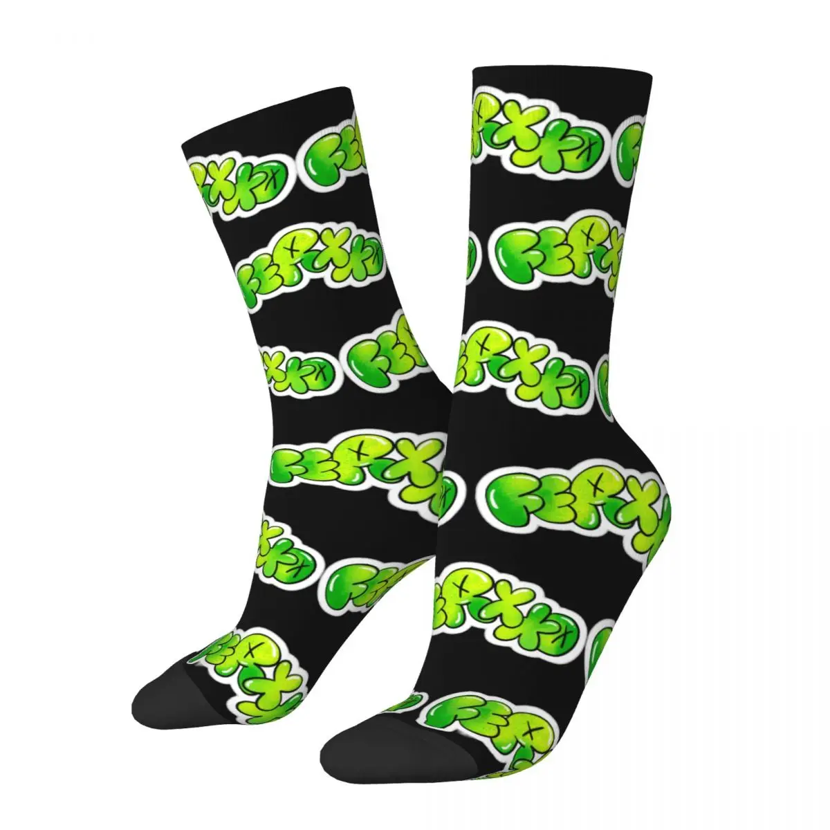 

Feid Ferxxo Nitro Jam Tour Unisex Winter Socks Windproof Happy Socks Street Style Crazy Sock