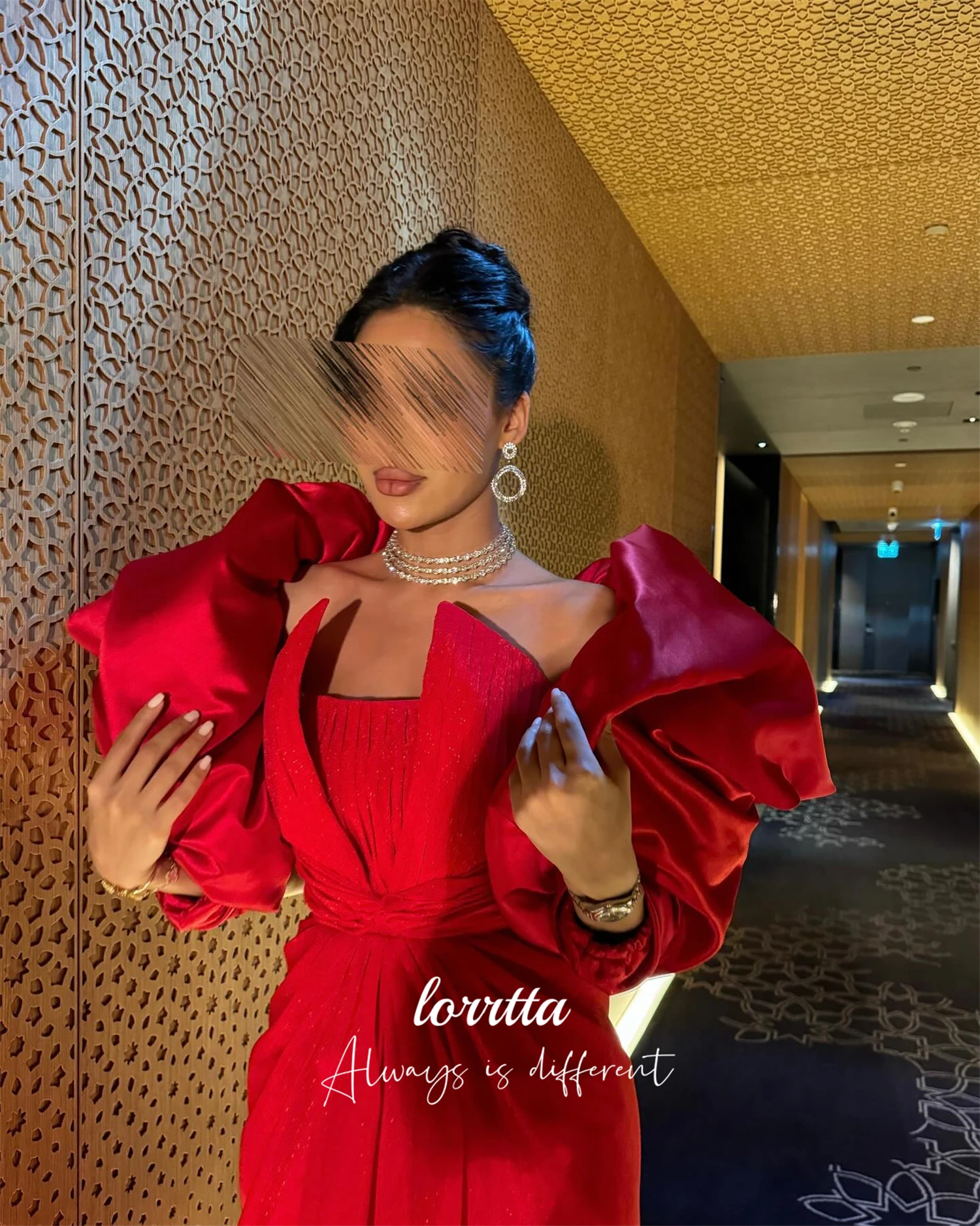 Loretta Aangepaste feestjurk Luxe galajurk Sharon Happy Evening Dress Vrouw Grace Elegante jurken Nieuw in jurken فسات wwwة