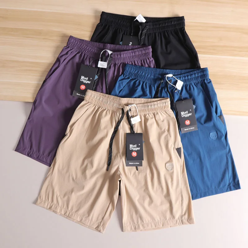 

Outdoor Casual Embroidered Tiger Head Five-Quarter orts Youth Faion Urban Sle Straight Leg Thin Material Summer orts