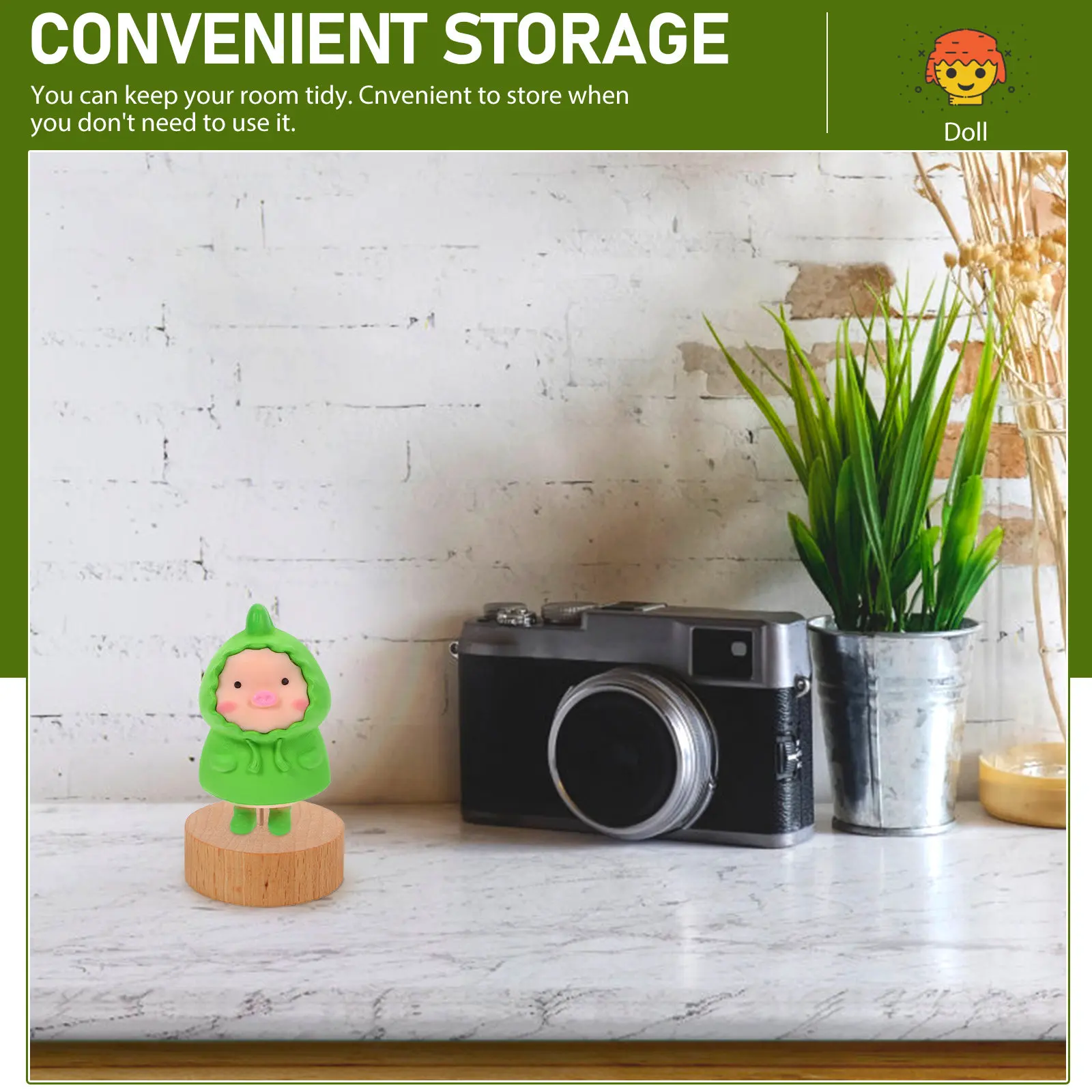 Wood Base Clay Stand Stable Figure Display Holder Handmade Support Rack Desktop Bracket for Holding Clay Figures