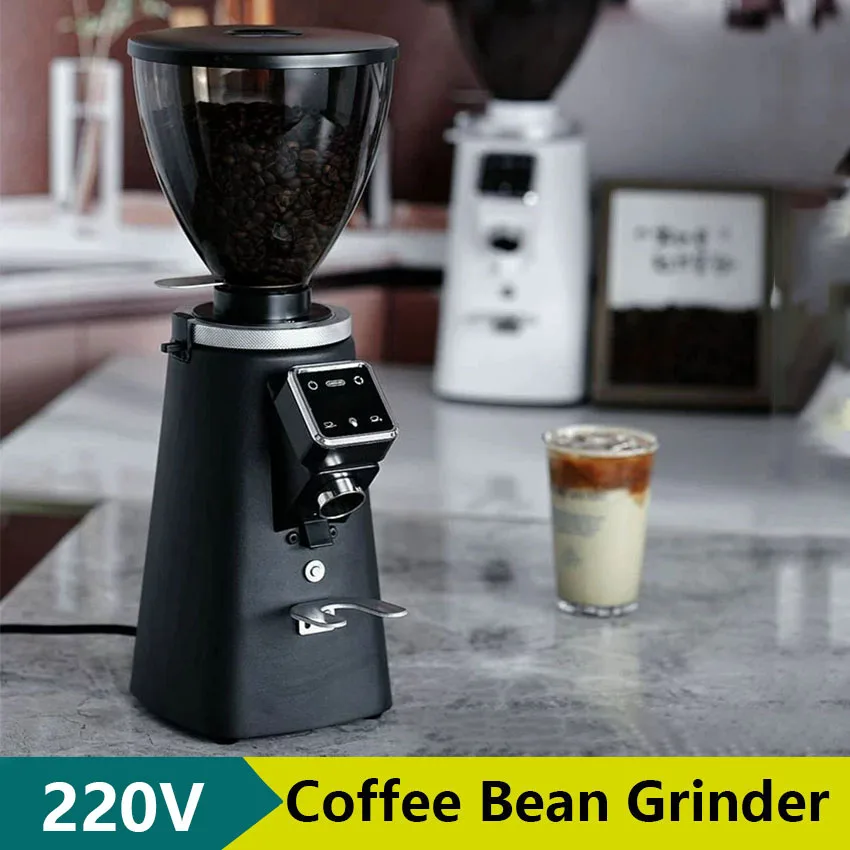  Kitchen Coffee Bean Grinder Quantitive Modern Commercial Bean Bin Capacity 750g Coffee Bean Grinding Machine Convenient