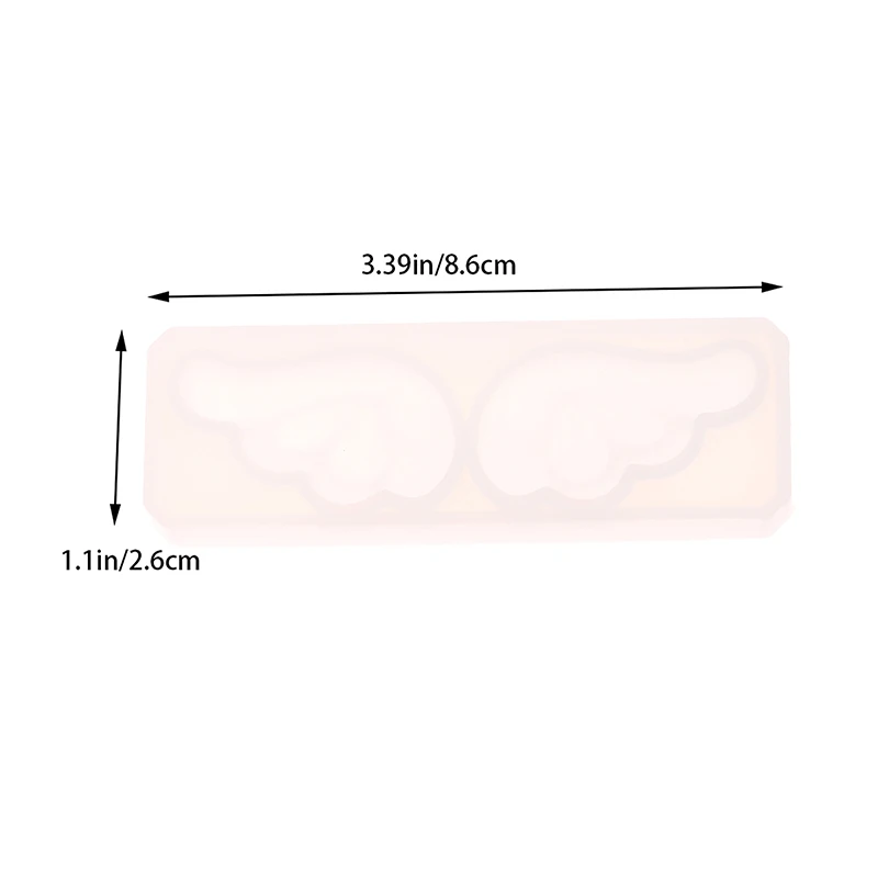 1Pc Cute Wing Silicone Mold DIY Angel Wing Fondant Mold For Cake Decorating Chocolate Candy Cupcake Decorating Mould