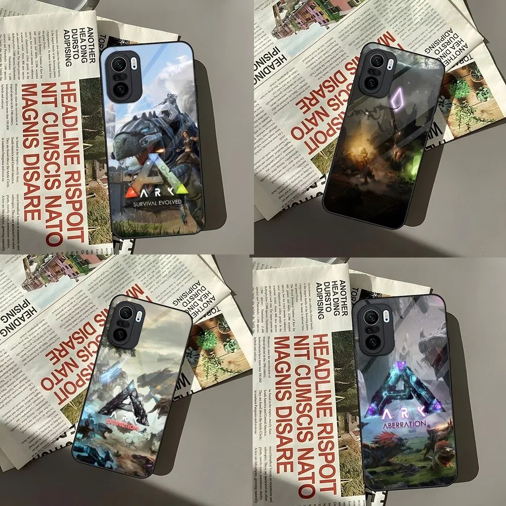 Game ARK Survival Evolved Phone Case For Xiaomi 13 10 10T 11i 11T Redmi Note 11 8 11S Pro Poco M4 F3 X3 2023 Glass Cover