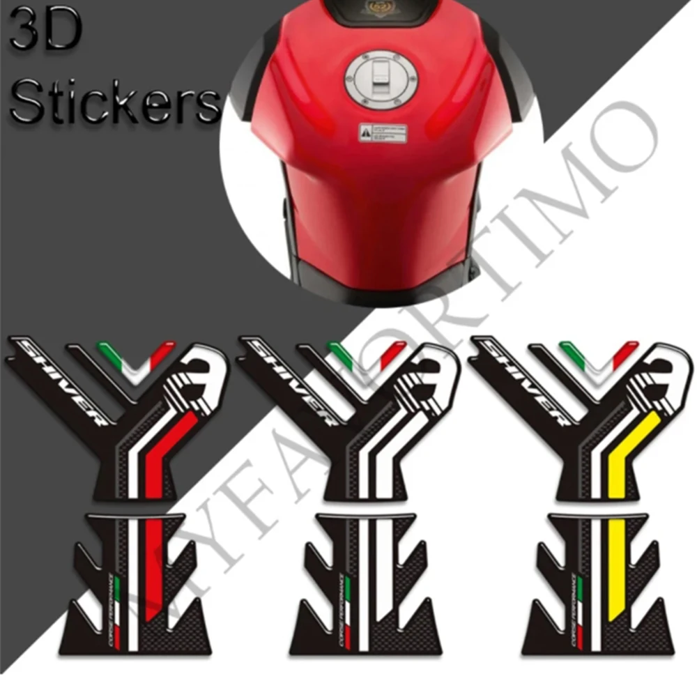 For Aprilia SL 750 900 Shiver Motorcycle Tank Pad TankPad Grips Gas Fuel Oil Kit Knee Stickers Decals Protector