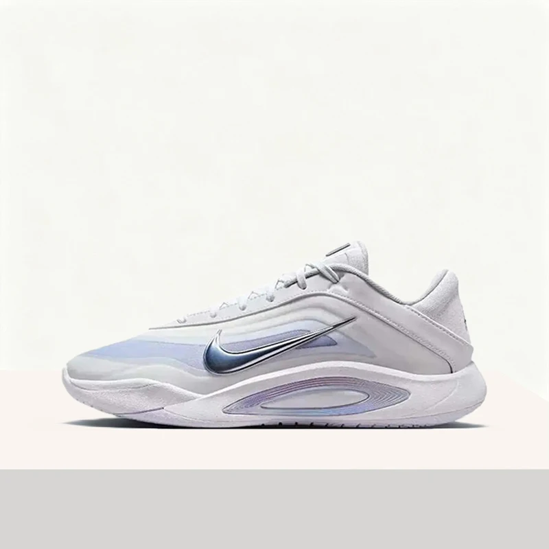 

Nike AOne: Minimalist, Comfortable, Cushioned, and Breathable Low-Top Basketball Shoes (Unisex, White and Blue) FZ8606-100