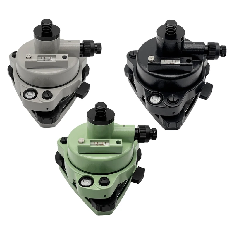 

Brand New Rotating Tribrach and Adapter for Prisms GPS Surveying W/Optical Plummet 5/8"x11 Mount Genuine Green, Grey, black