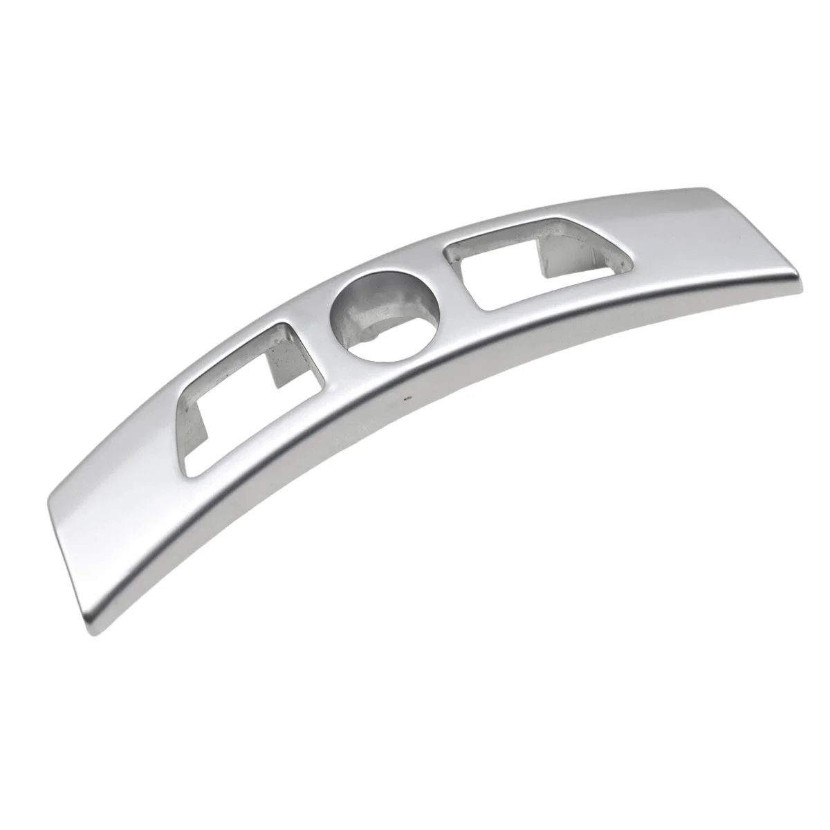 คอนโซลกลางรถคอนโซลที่เท้าแขนล็อคสวิทช์ฝาครอบ Chrome BEZEL 51169113685   สําหรับ BMW 7 Series F01 F02 740I 750I 2010-2015—L49A