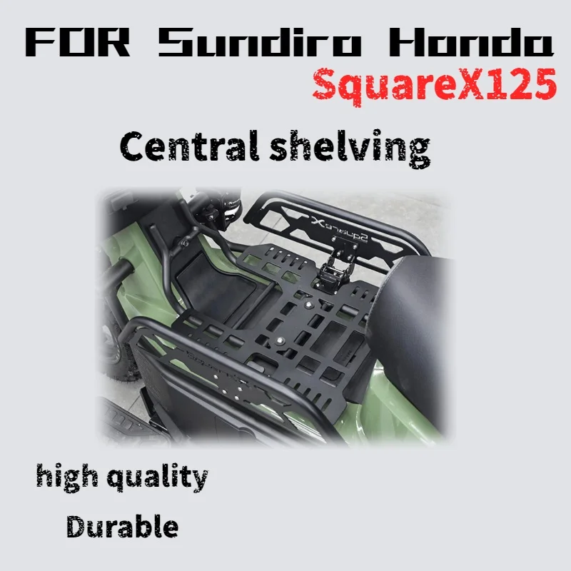For Sundiro Honda Square X125 modified folding center rack multi-functional storage rack motorcycle accessories