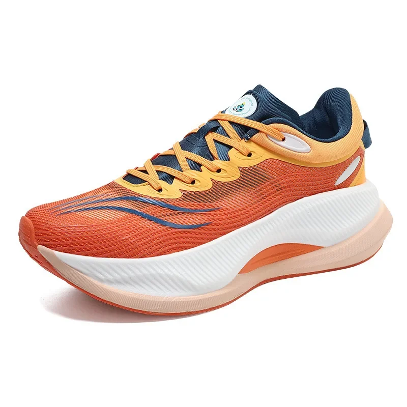 New Professional Running Shoes For Adults And Students Anti-Slip Wear-Resistant Speed Competition Net Cloth Sports Shoes For Men