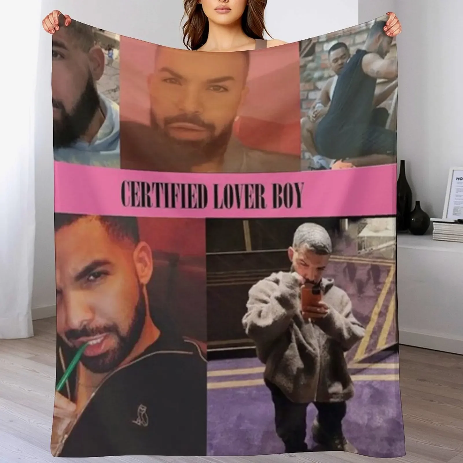 

BBL DRAKE Throw Blanket Weighted Single Fashion Sofas halloween Blankets