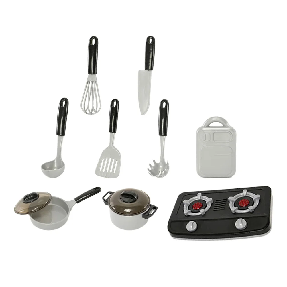 1Set Keukenthema Speelbal voor Kinderen Duurzaam PVC Materiaal Rollenspel Glad Gepolijst Verjaardagscadeau Kinderkeukenspeelgoed