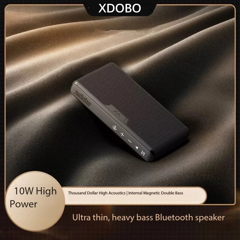 Xdobo X8 Air уличный водонепроницаемый беспроводной Bluetooth-динамик 10 Вт ультратонкий профессиональный мини-портативный Bluetooth-динамик для вечеринок TWS