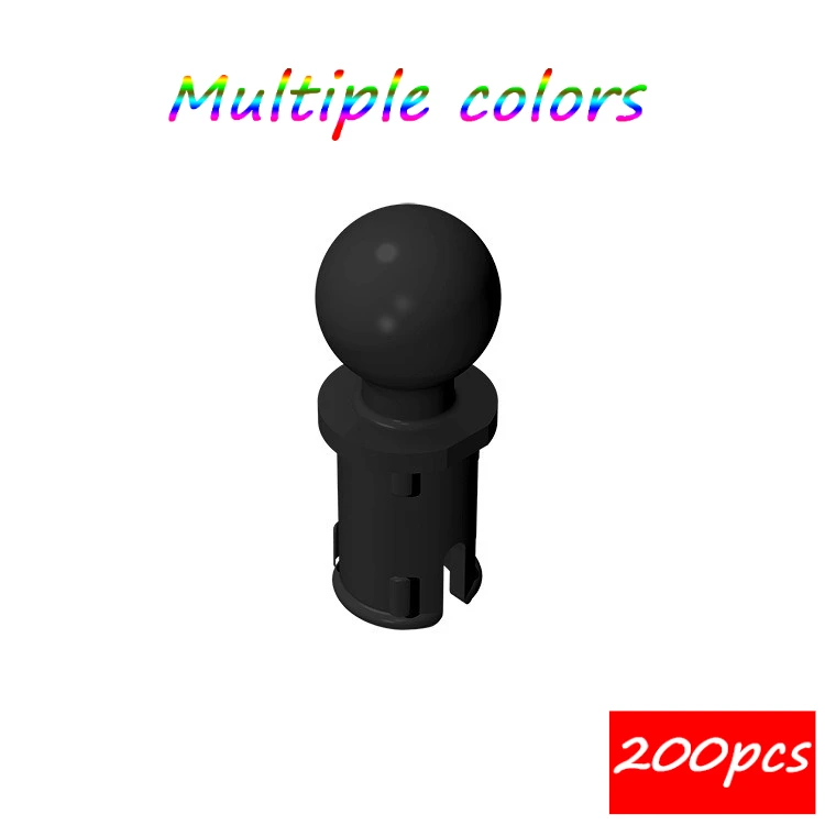 

MOC 200 шт. 6628 штифтовые фрикционные гребцы строительные блоки буксировочный шар отверстие кирпичные частицы головоломки развивающие игрушки детские подарки на день рождения