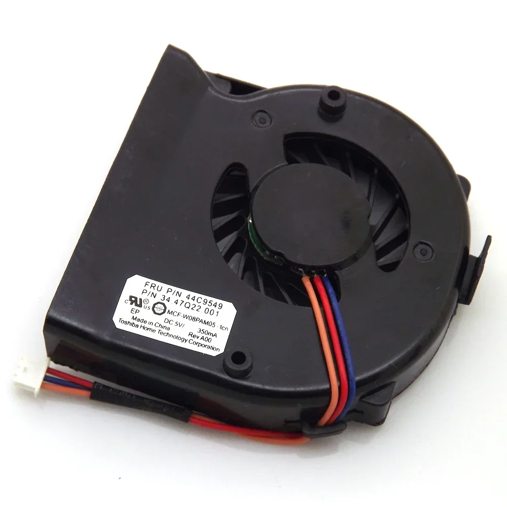 New MFC-W08PAM05-1CN DC5V 0.35A 3Pin For IBM Lenovo Thinkpad X201 X201I X200 Laptop CPU Cooler Cooling Fan