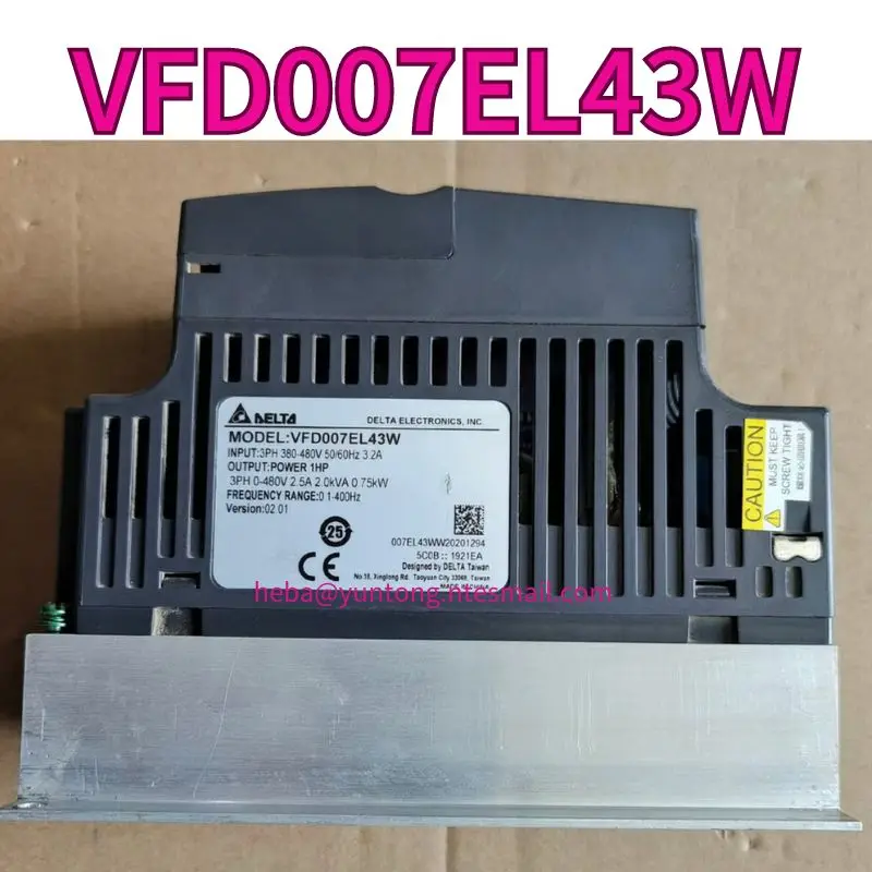 Used frequency converter VFD007EL43W 0.75kW