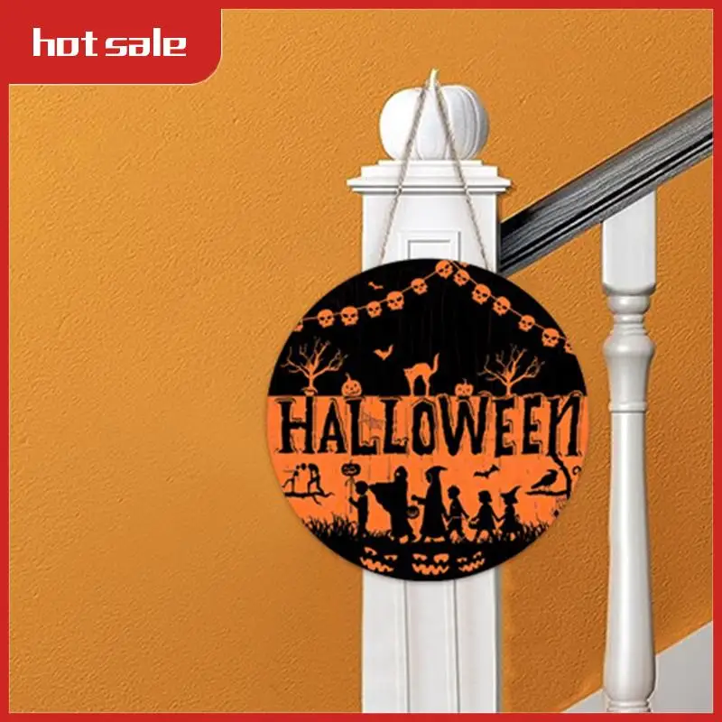 

A33R-Halloween Welcome Front Door Sign Halloween Decoration Door Sign Wall Sign Decoration Decorate Home Office School