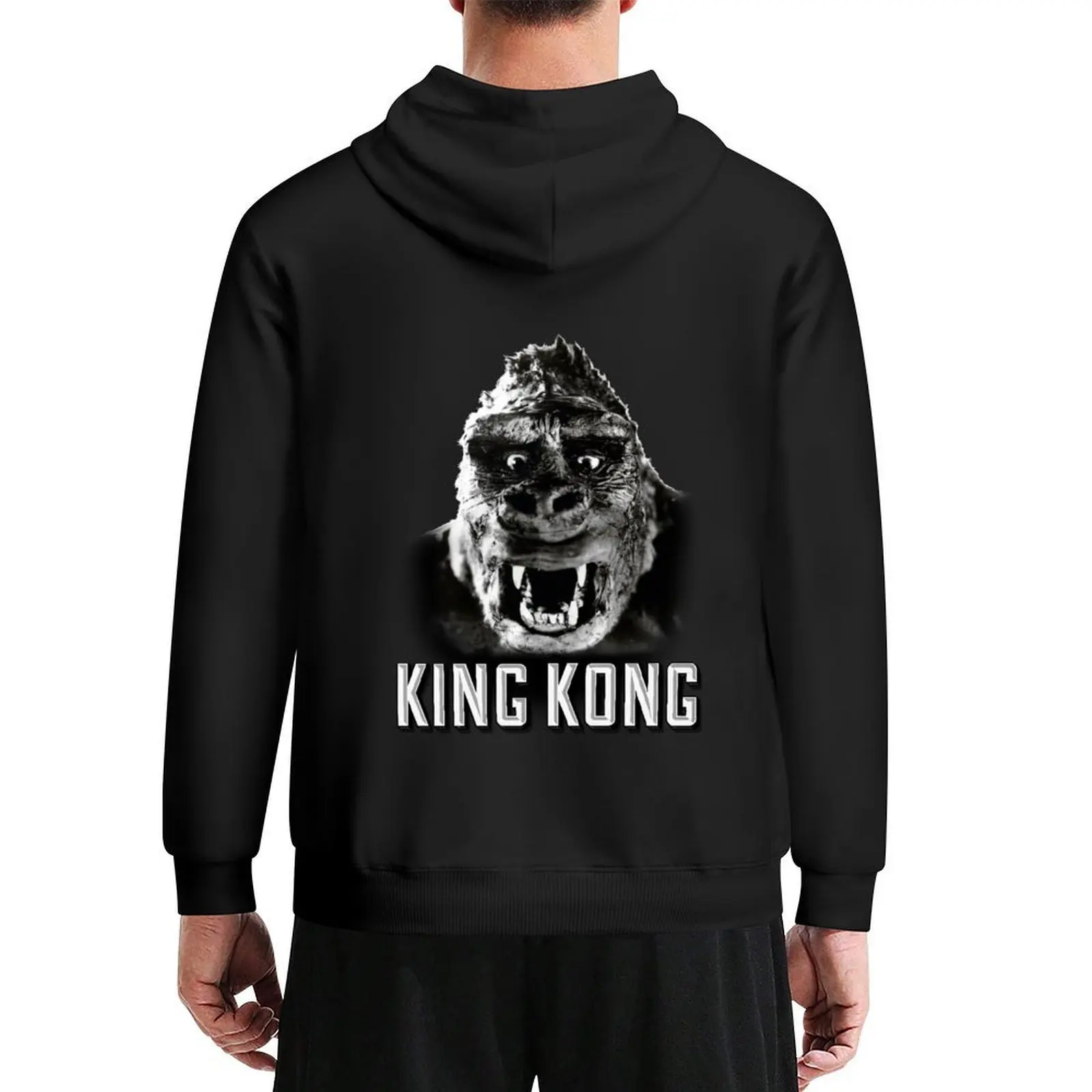 

King Kong Hoodie anime clothes men's winter sweater aesthetic clothing men's autumn clothes hoodie