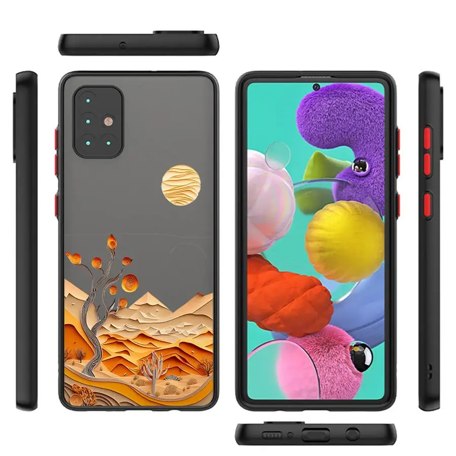 Summer Sky Suspension Phone Case for Samsung Galaxy A14 A12 A13 A23 A15 A33 A34 A22 4G 5G A24 A25 A32 A35 A73 5G Funda Cover