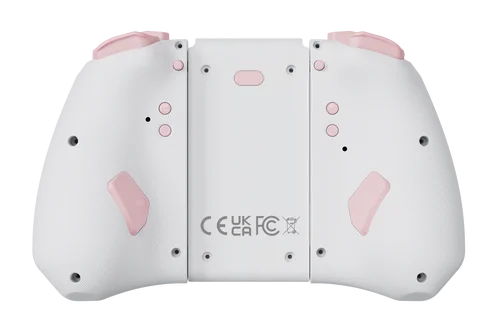 Imagen 2 del producto Joystic inalámbrico LinYuvo para interruptor/soporte OLED para despertar, eje giroscópico, Turbo, vibración dual con luces deslumbrantes KS42