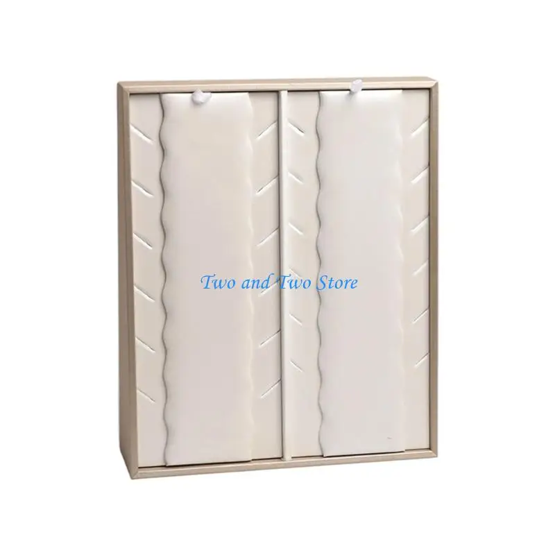 

HX6F High Quality Leather Jewelry Display Stand Featuring Reinforced Base For Jewelry Protections And Aesthetic Appeal