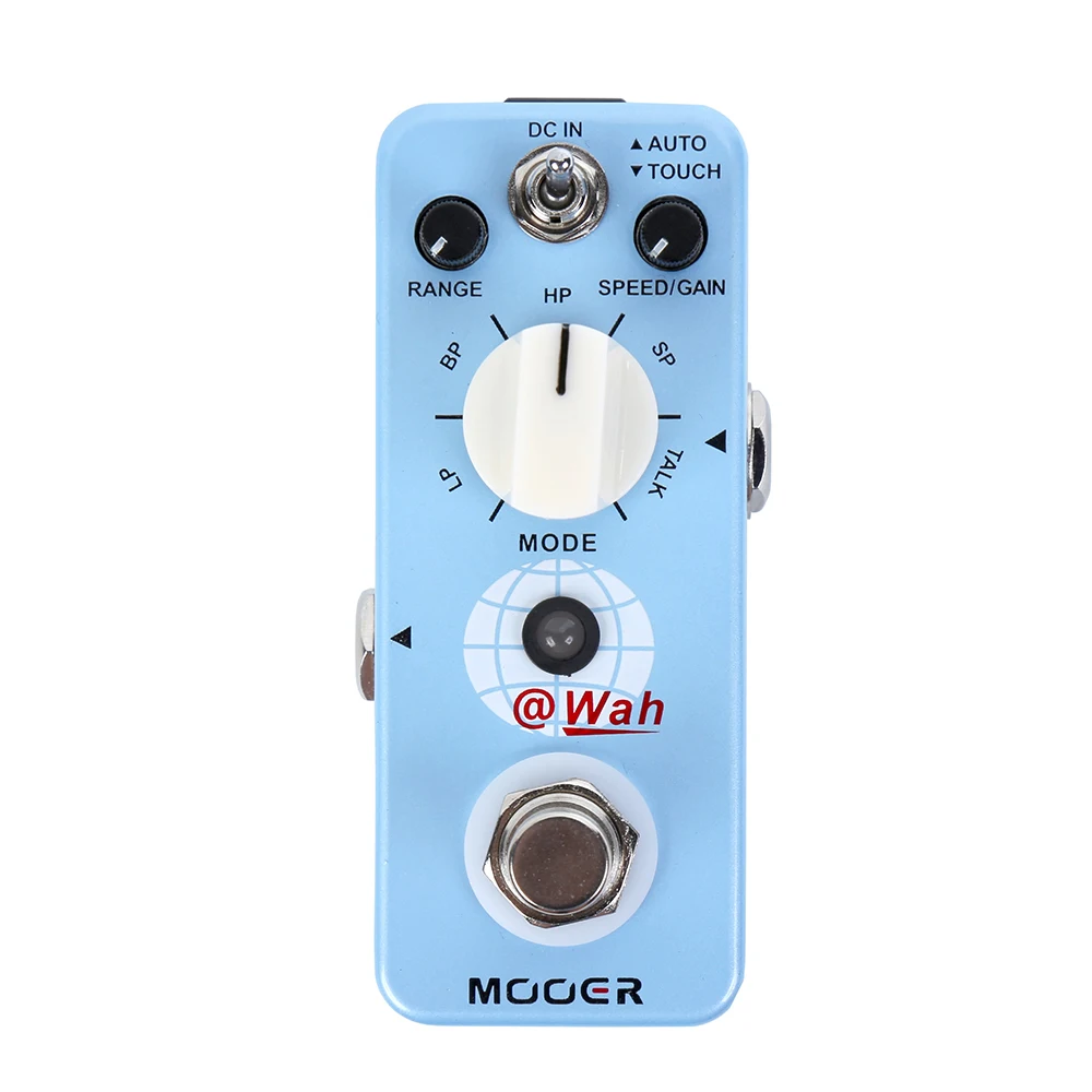 MOOER Wah Guitar Effect Pedal Digital Auto Wah 5 Modes LP BP HP SP TALK True Bypass Full Metal Shell Guitar Parts Accessories