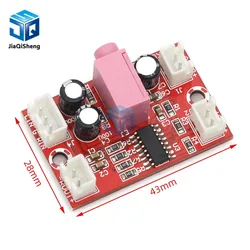 LM4863 Fever 5V Mini Channel Power Amplifier Power Amplifier Board 3+3W Hifi Amp Charger Power Supply Board