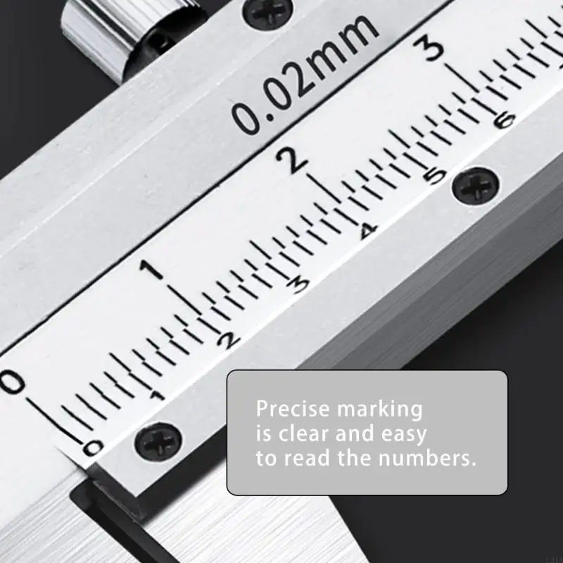 2025 NUEVA CALIPER VERNIER 0-100 mm acero inoxidable Caliper estudiante tamaño pequeño Micrómetro