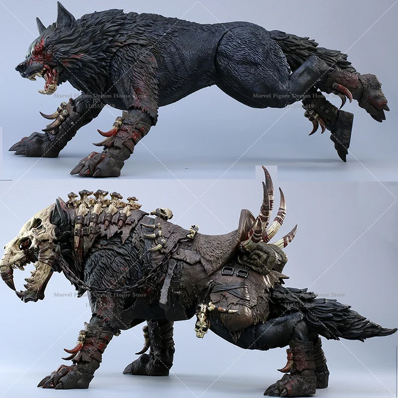 1/12 Scale Swap-out Wearable Armor‌ Colossal Wolf Battle Steed‌ Male Accessory For 6-inch Action Figure Soldier Fish Toys HY-033