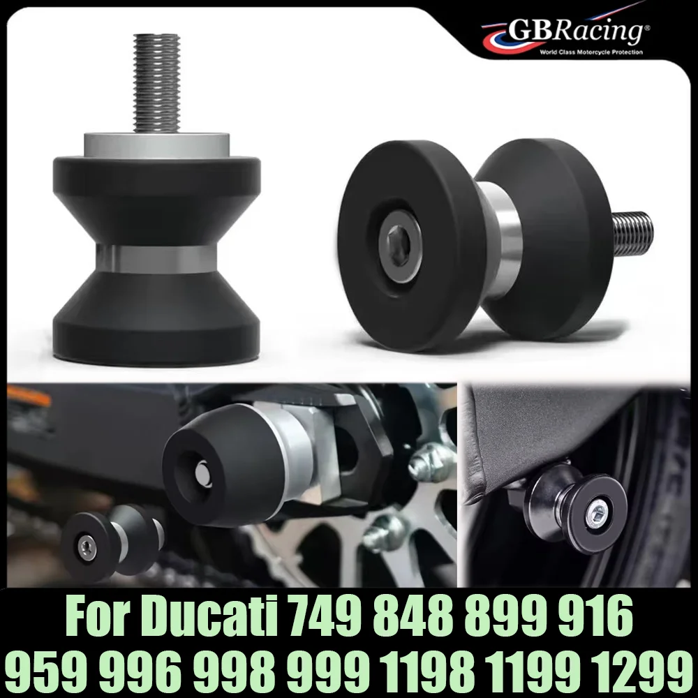 

For Ducati 749 848 899 916 959 996 998 999 1198 1199 1299 Motorcycle Accessories Swingarm Spools Slider