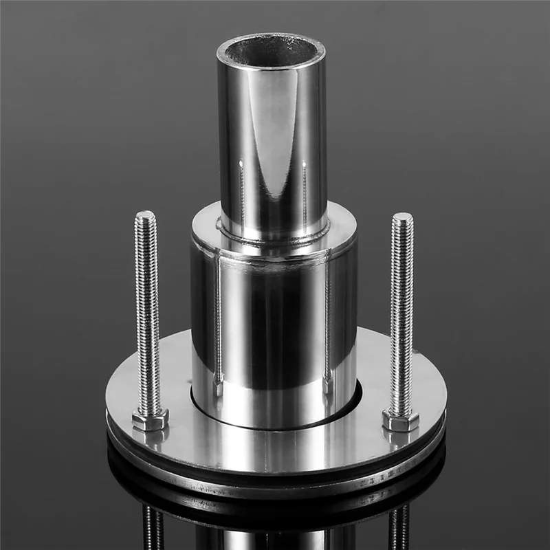 

A70P из нержавеющей стали 316, прямой фитинг для выхлопной трубы корпуса, 24 мм, гнездо для труб, оборудование через выхлопную трубу корпуса