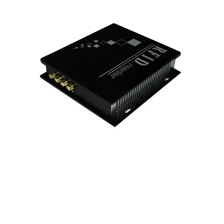 2026 Premium  Four 4 Antenna Port Warehouse Management Long Range UHF rfid Reader with Impinj R2000