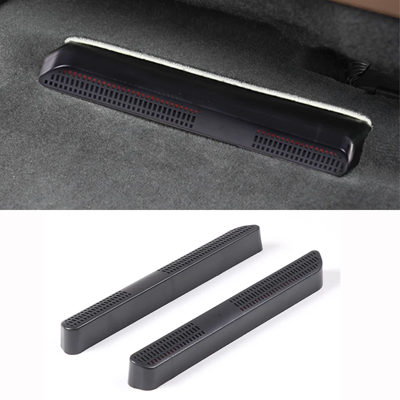 

Car Seat Air Conditioner Outlet Vent Cover For Audi Q4 e-tron 2022-2023 Under Rear Seat Air Exhaust Cover Interior Accessories