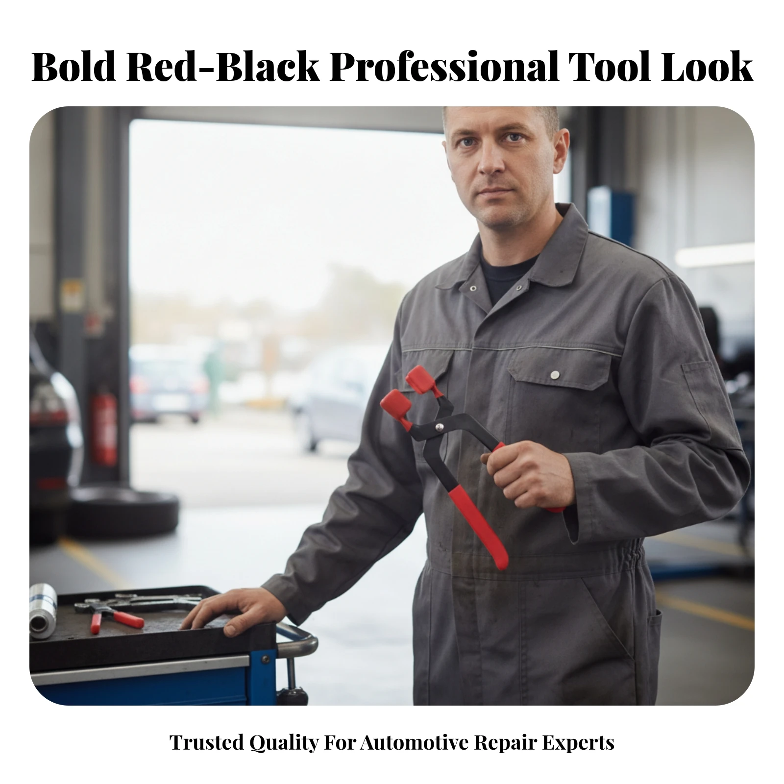 Long Handles Wheel Hub Cover Pliers Nut Cap Removal Pliers Easy to Use Wheel Hub Cap Removal Tool Vehicle Repair Equipment