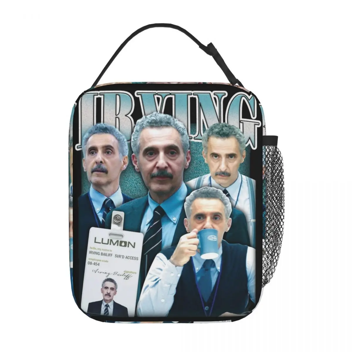 حقيبة غداء معزولة من Lumon Industries Severance Merch لعرض تلفزيوني خارجي، صندوق طعام محمول، صناديق غداء مبرد حراري