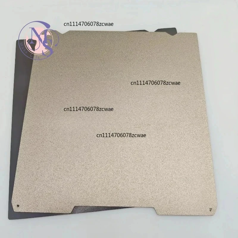 ZOCI-FOR 3D Printer Heat Bed Plate, Textured PEI Spring Steel Build Sheet Fit S1 InfiMech TX Printing Platform Parts