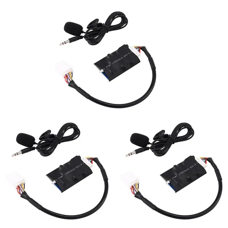 

Аудиоадаптер Ingenious-3X с Bluetooth, AUX-кабелем, микрофоном и интерфейсом Handsfree для Toyota Camry, Corolla, RAV4