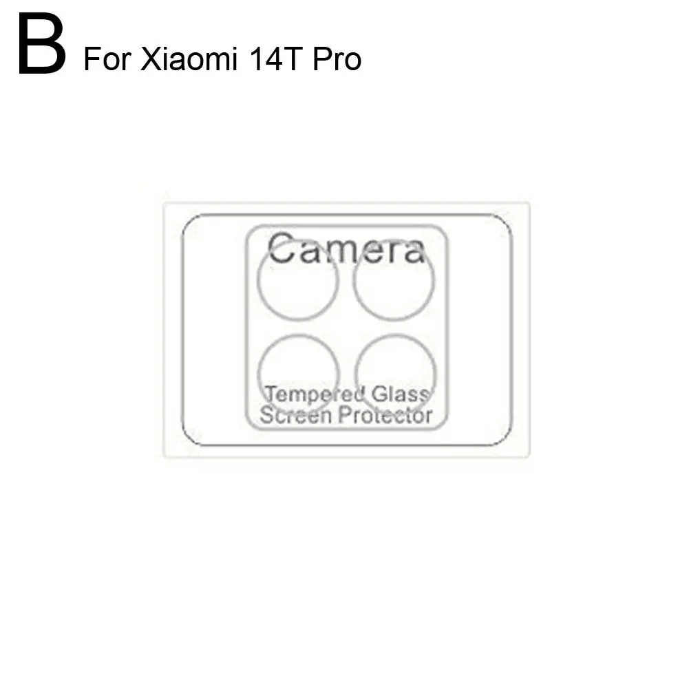  for Xiaomi 14T/14Tpro 3D HD Tempered Film Lens Film Hd Transmittance Anti-scratch Anti-fingerprint Lens Protector R2H1